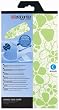 Brabantia Size C Green Flowers Ironing Board Cover with 4mm Viscose Foam Pad Layer 49" X 18"