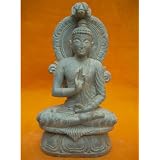 Blessing Buddha Statue Lord Budha Stone Sculpture 8.5"
