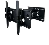NEW Universal Premium Heavy Duty Dual Arm Swivel Swiveling Tilt Tilting Articulating Full Motion Corner Cantilever Wall Mount Bracket For Fits Phillips 32 37 40 42 46 50 52 55 LED LCD Plasma 32PFL3514D/F7 32PFL3504D/F7 32PFL3505D/F7 47PFL7704D/F7 47PFL7403D/F7 46PFL7505D/F7 46PFL7705D/F7 40PFL7505D/F7 40PFL7705D/F7 42PFL7704D/F7 46PFL5705D/F7 46PFL5505D/F7 40PFL5505D/F7 40PFL5705D/F7 46PFL3705D/F7 42PFL3704D/F7 40PFL3705D/F7 52PFL7704D/F7 55PFL5505D/F7 55PFL5705D/F7