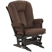 Dutailier Ultramotion Espresso Sleigh Multiposition and Recliner Glider Rocker