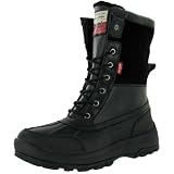 LEVI'S Jeans Foxhound Mens Warm Fleece Lined Winter Lace Up Leather Snow Duck Toe Boots Shoes... by Levi's
