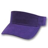 Blank Purple Adjustable Visor