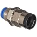 SMC KB Series Polybutylene Terephthalate Piping Module Manifold, Bulkhead Connector, 8mm Tube OD x M16x1 Female
