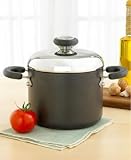 Circulon Total Hard-Anodized Aluminum 3.5 Quart Nonstick Covered Saucepot