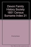 1851 Census surname index