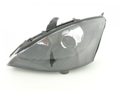 FK Automotive FKFSFO010039 Daylight Scheinwerfer Set Ford Focus Baujahr 01-04 schwarz Preisvergleich