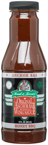 Anchor Bar Original Buffalo Wing Sauce, BBQ, 12-Ounce Bottles (Pack of 6) by BBQ Sauce