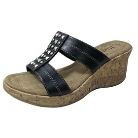 Mudd Dolphine Womens Platform Wedge Sandals