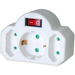 Brennenstuhl Adapterstecker Schutzkontakt wei�