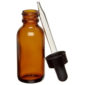 Kimble, Kimax, Amber Glass Dropping Bottle With Glass Dropper, 30ml (Case of 12)