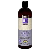 Lily of the Desert Aloe 80 Organics Bubble Bath, Aloe Vera , 16 Fluid Ounces (473 ml) (Pack of 3)