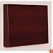 Laminated Fold-Up Wall Desk - Dark Red Mahogany Finish