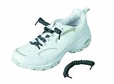 Healthsmart 640-9004-0004 Coiler Shoe Laces, Gray