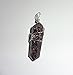 1pc Black Tourmaline Premium Crystal Cut Healing Gemstone Wire Wrapped with Loop Point Pendant