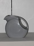 Vintage Homer Laughlin FIESTA Gray Disk Juice Pitcher