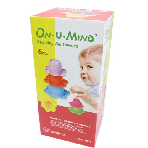 GSI Quality Educational Intelli-Build Series Sunflower Blocks Game 6 Pieces - For Young Children GSI Quality Educational Intelli-Build Series Sunflower Blocks Game 6 Pieces - For Young Children