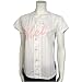 Majestic New York Mets Ladies White Pinstripe Baseball Jersey (Medium)