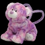 Ty Beanie Babies Beary Bag - Ty Dye Bear Purse Beanie Baby