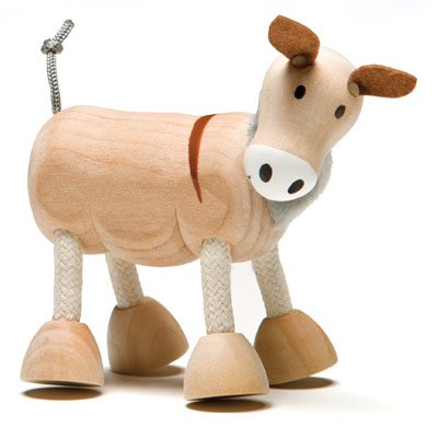 41FsTF9AREL Anamalz Posable Wooden Animals   DONKEY