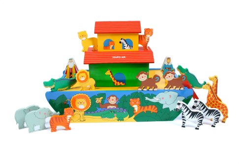 Childrens Toyshop  Toys : Giant Wooden Noah's Ark