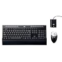 HP Wireless Multimedia Keyboard and Mouse Set - Black (GM322AA)
