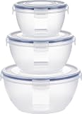 Produkt-Bild: EMSA 505157 CLIP&CLOSE Set 3-teilig, 1,5/2,5/4,0 L