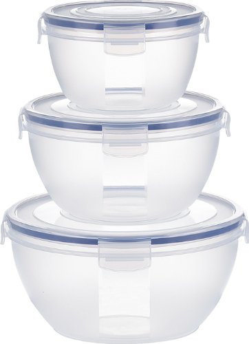 EMSA 505157 CLIP&CLOSE Set 3-teilig, 1,5/2,5/4,0 L EMSA 505157 CLIP&CLOSE Set 3-teilig, 1,5/2,5/4,0 L