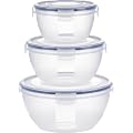 EMSA 505157 CLIP&CLOSE Set 3-teilig, 1,5/2,5/4,0 L