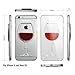iPhone 6 Case, iPhone 6S Case, Aprtwin Fashion Style Case, Creative 3D flow Liquid Red Wine Design Ultimate Protection Scratch Proof Hard Back Case for iPhone 6/6S (4.7Inch)[Transparent]