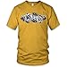 Vintage Roses Fine Jersey T-Shirt, Gold, L