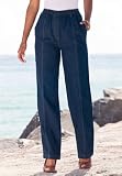 Roamans Plus Size Kate Elastic Waist Jeans