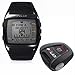 Polar FT60G1 Men’s Heart Rate Monitor Watch with G1 GPS Sensor (Black with White Display)
