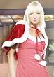 Christmas Santa Clause Velvet Cape Holiday Costume Party Accessory with Plus Trim and Pom Pom