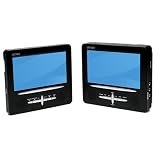 Zoom Produkt-Bild: Denver MTW-745 TWIN tragbarer DVD-Player mit 2 18cm (7 Zoll) Displays