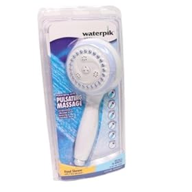 WaterPik 6-Setting Hand-Held Showerhead Massager