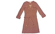 Lace General Print Polyester/Spandex  Shirt  Dress