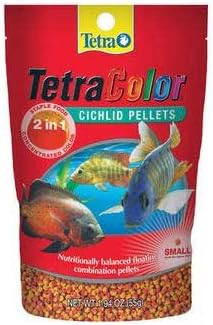 Tetra Cichlid Color Pellets Small 1.94oz