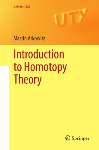 Introduction to Homotopy Theory (Universitext)