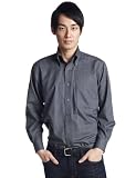 (ワセダヤシャツ)Wasedaya shirt カシミヤタッチ綿起毛カラーシャツ wk1000-3 グレー M