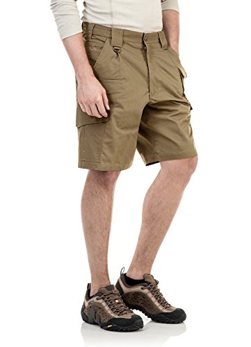 CQ-TSP201-CYT_34W CQR Men's Lightweight Utiliy Cargo Shorts TSP-201