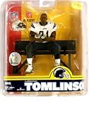 Ladianian Tomlinson San Diego Charges White Jersey Chase Alternate Variant McFarlane NFL Series 16 Action Figure