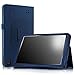 Infiland Premium PU Leather Case Cover for DigiLand 10.1 DL1008M DL1010Q / NeuTab N10 Plus 10.1/ Rotor 10.1/ iDeaUSA CT10/ Elecost OctaTab 10.1/ IRULU X1 Pro Lightning 10.1 Inch Tablet-Navy