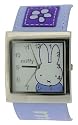 Miffy Ladies Analogue White Dial Watch With Blue Strap