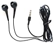 Black Stereo Earphone Headphones For iPod Nano iPhone 3G 3GS