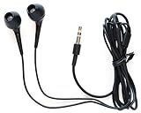 Black Stereo Earphone Headphones For SanDisk Sansa, Samsung, Sony Ericsson  ....