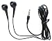 NEEWER&reg; Black Stereo Earphone Headphones For SanDisk Sansa, Samsung, Sony Ericsson & Any Other 3.5mm Headphone Audio Device!