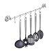 Smart-Loc kitchen rail with kitchen tools