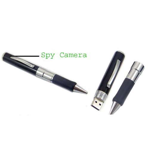 Childrens Toyshop  Computer : 4GB Hidden Colour Spy Pinhole Pen Drive Camcorder USB DVR Cam CCTV Camera with Sound Voice Recording