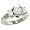 Emerald Cut Diamond Ring w/ Accents .73cttw (CZ ctr)