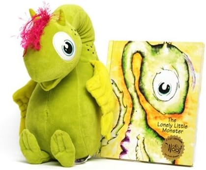 Plush & Book Combo WorryWoo Monsters - Nola, The Monster of Loneliness